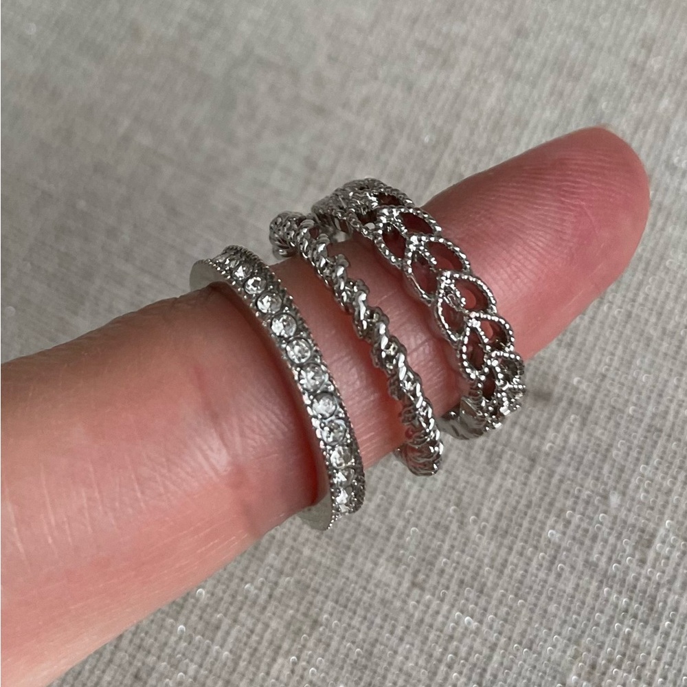 Assorted Silver Rings